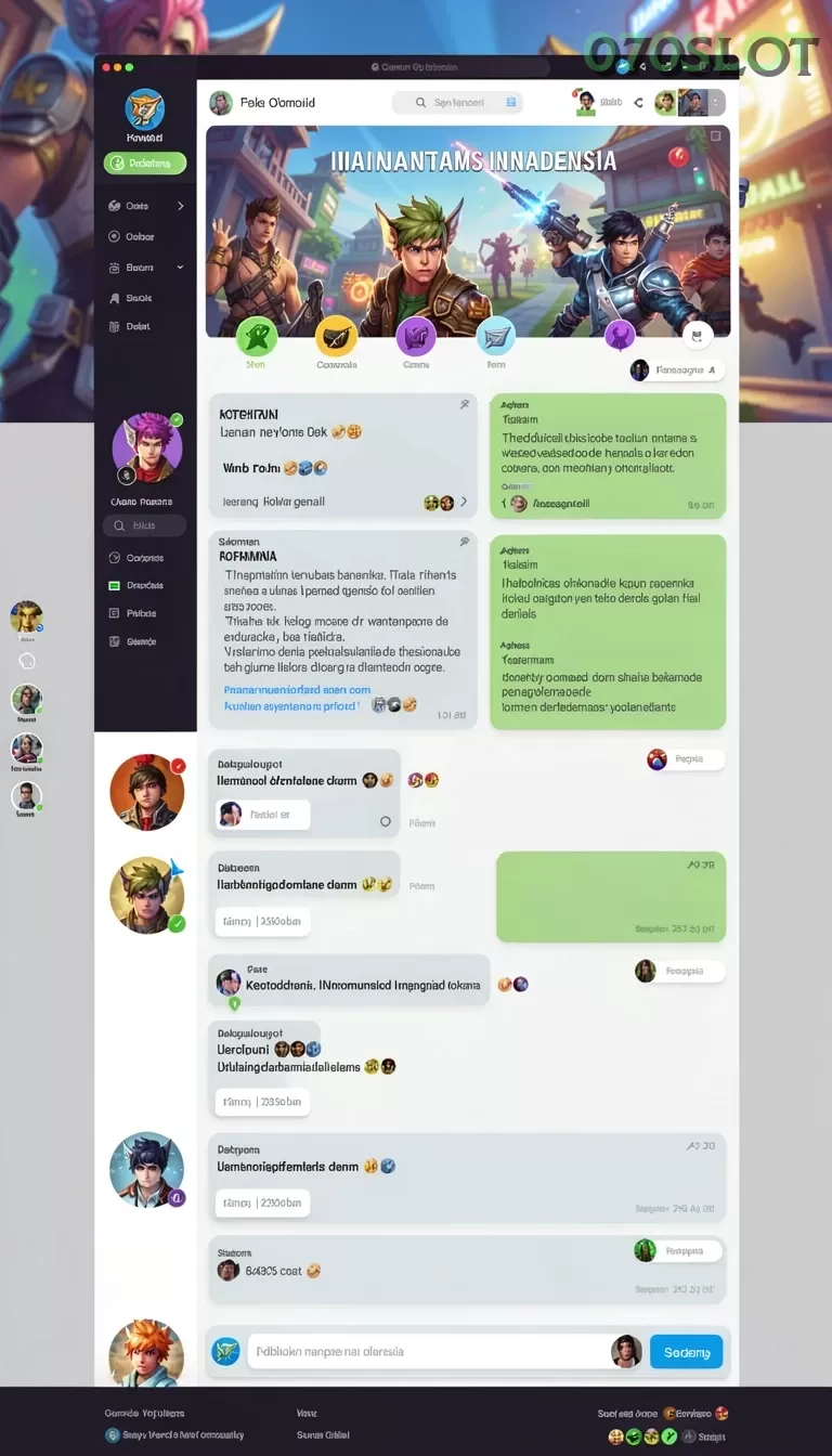 Cuplikan layar MPO76 — menu navigasi