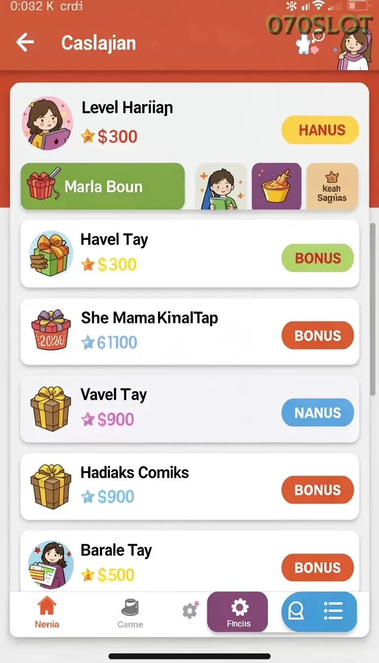 Cuplikan layar JAJANTOGEL — aktivitas