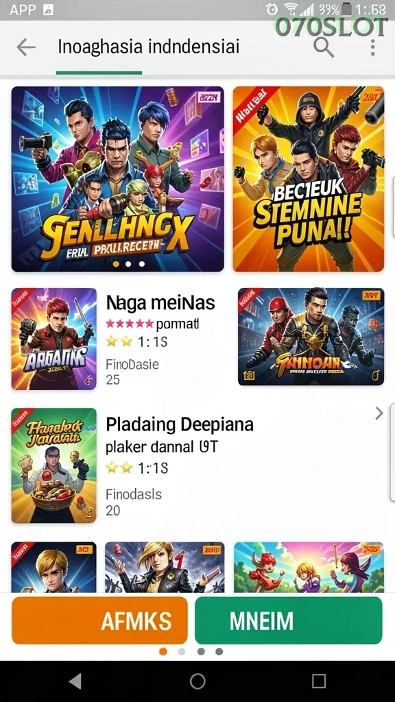 Cuplikan layar DEWAJITU — menu navigasi